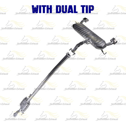 Resonator Pipe Muffler Exhaust System Kit fits: 2008-2010 Kia Sportage 2.0L AWD