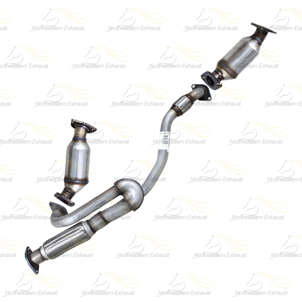 EPA Approved Catalytic & Exhaust Pipes System Kit fit 2009-2017 Chevy Traverse 3.6L