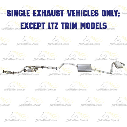 EPA Approved Complete Exhaust System fits 2009-2017 Chevy Traverse 3.6L | 2015-2016 GMC Acadia 3.6L