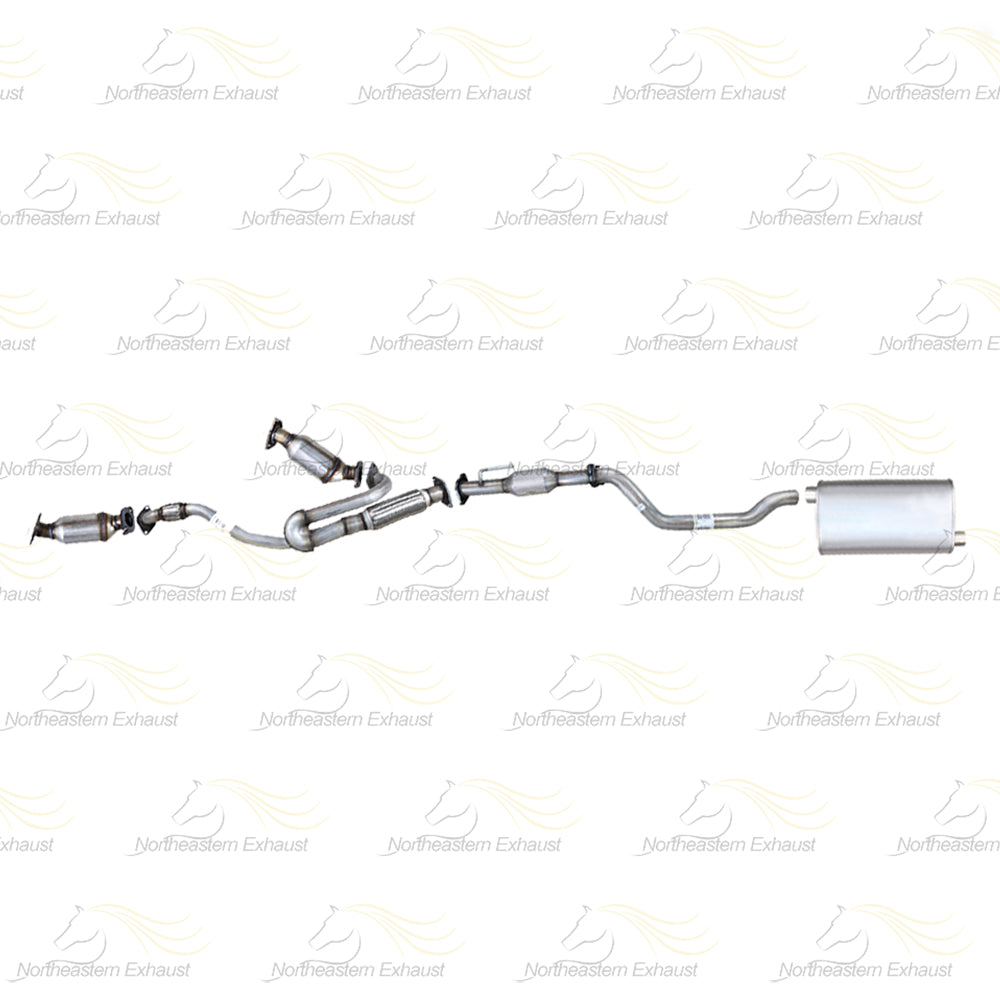 2009-2010 Saturn Outlook 3.6L Exhaust System Kit with Catalytic Converter