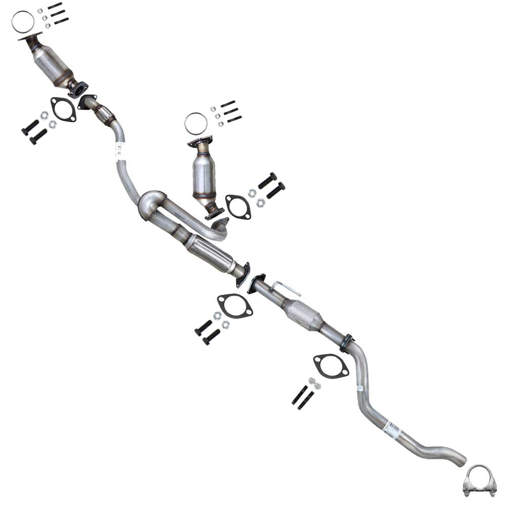EPA Catalytic Converters with Exhaust Pipes Kit fits: 2017 GMC Acadia Limited 3.6L