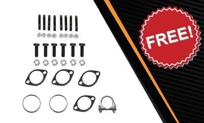 EPA Catalytic Converters with Exhaust Pipes Kit fits: 2017 GMC Acadia Limited 3.6L