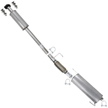 2011-2014 Ford F-150 3.5L 163in WB Stainless Steel Exhaust Resonator, Flex Pipe & Muffler Kit