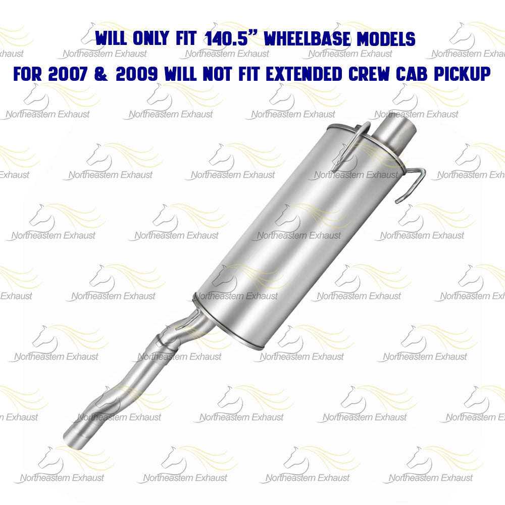 2003-2009 Dodge RAM 2500 5.7L Exhaust Intermediate Pipe and Muffler