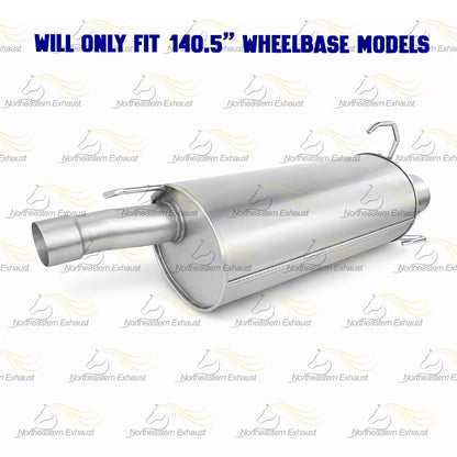 2003-2007 Dodge RAM 3500 5.7L Intermediate Pipe Muffler System Kit