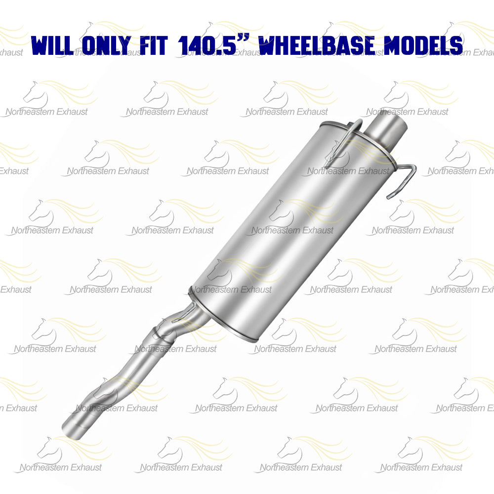2003-2007 Dodge RAM 3500 5.7L Intermediate Pipe Muffler System Kit