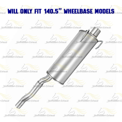 2003-2007 Dodge RAM 3500 5.7L Intermediate Pipe Muffler System Kit
