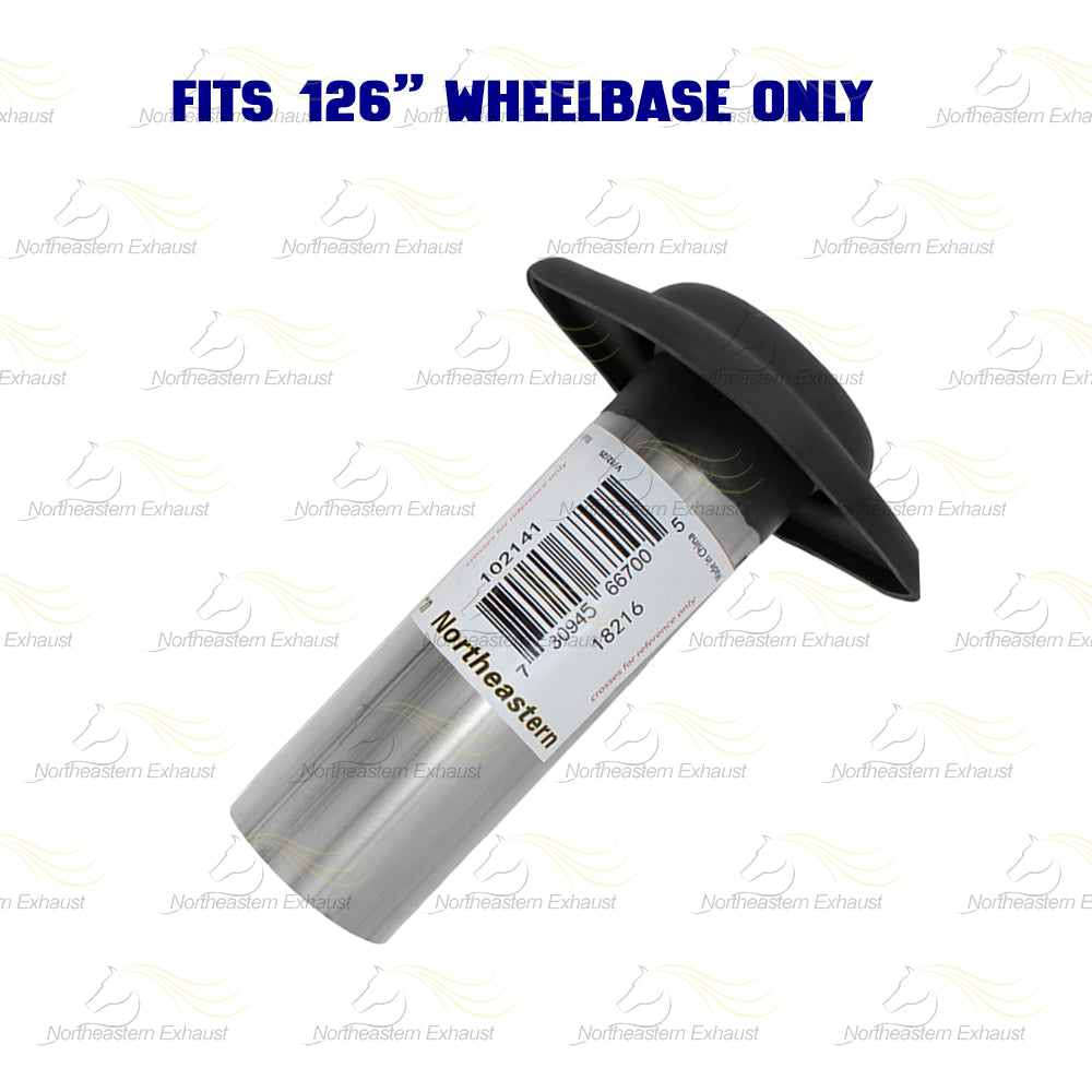 2011-2014 Ford F-150 3.5L/3.7L 126in WB Stainless Steel Exhaust Pipe