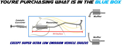 2003–2008 Mazda 6 2.3L Exhaust Resonator Pipe | Direct fit