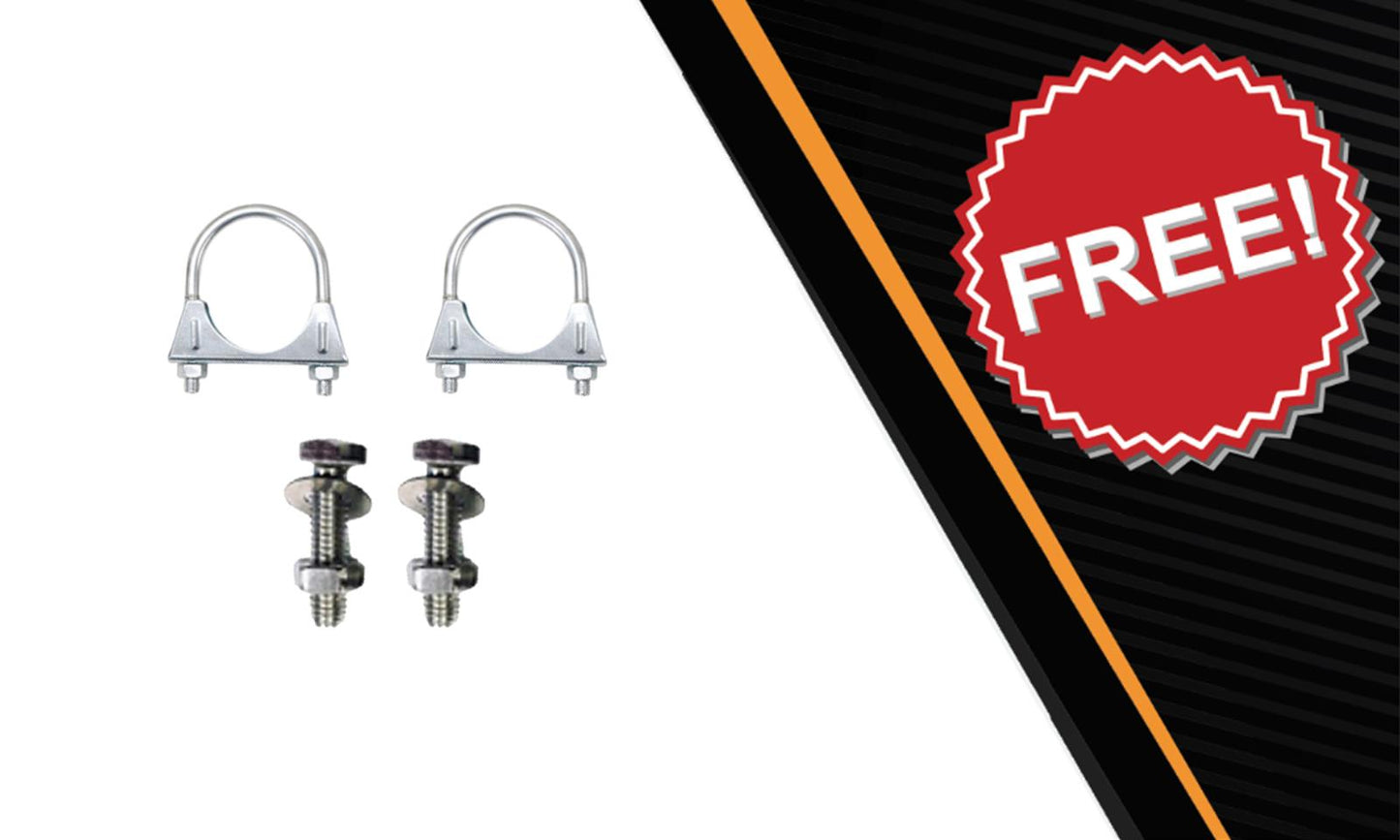 2011-2014 Ford F-150 3.7L 157in WB Stainless Steel Exhaust Resonator and Flex Pipe Kit