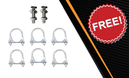 2011-2014 Ford F-150 3.7L 157in WB Pair of Exhaust Catalytic w/ Pipes & Muffler Kit - EPA-Approved