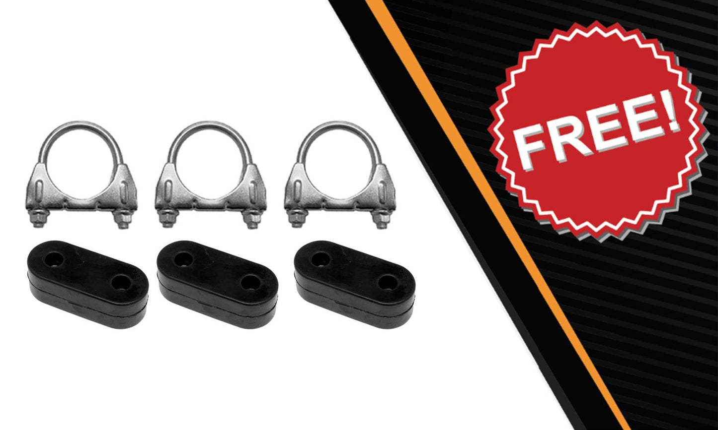 Exhaust Muffler & Tail Pipe Kit for 2014-2017 GMC Sierra 1500 5.3L | 2014-2017 Chevy Silverado 1500 5.3L