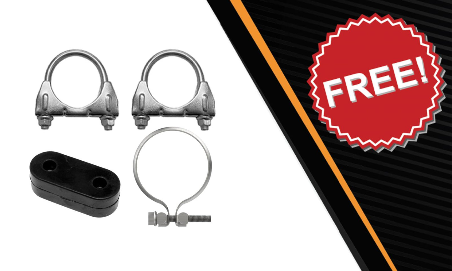 2014-2018 GMC Sierra 1500 4.3L 153in WB Exhaust Pipe and Muffler