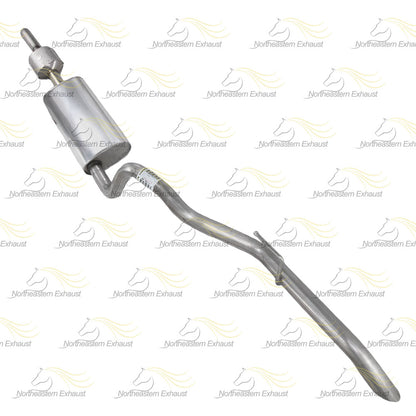 2002-2004 Jeep Grand Cherokee 4.0L | 4.7L Catalytic Muffler Tail Pipe Exhaust Kit EPA-Approved