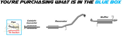 2012-2013 Kia Soul 2.0L Stainless Steel Exhaust Front Pipe