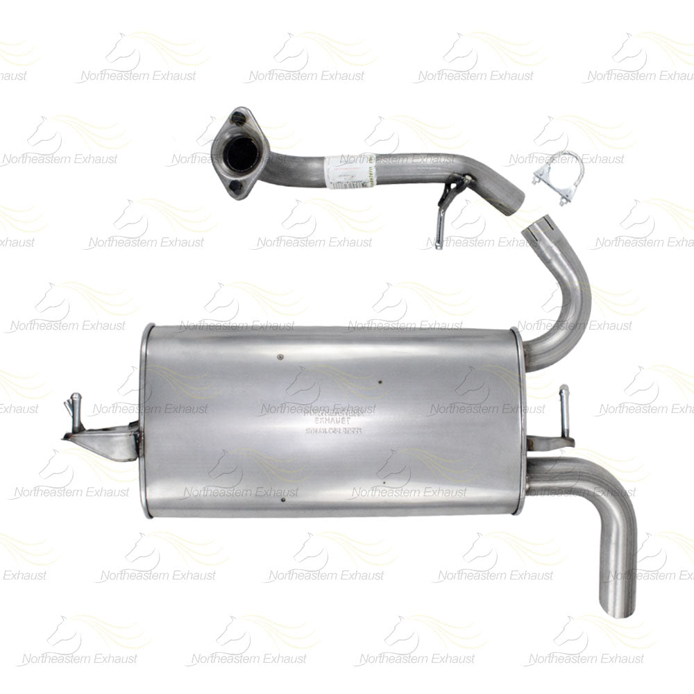 2009-2010 Pontiac Vibe 1.8L Stainless Steel Exhaust Muffler Assembly