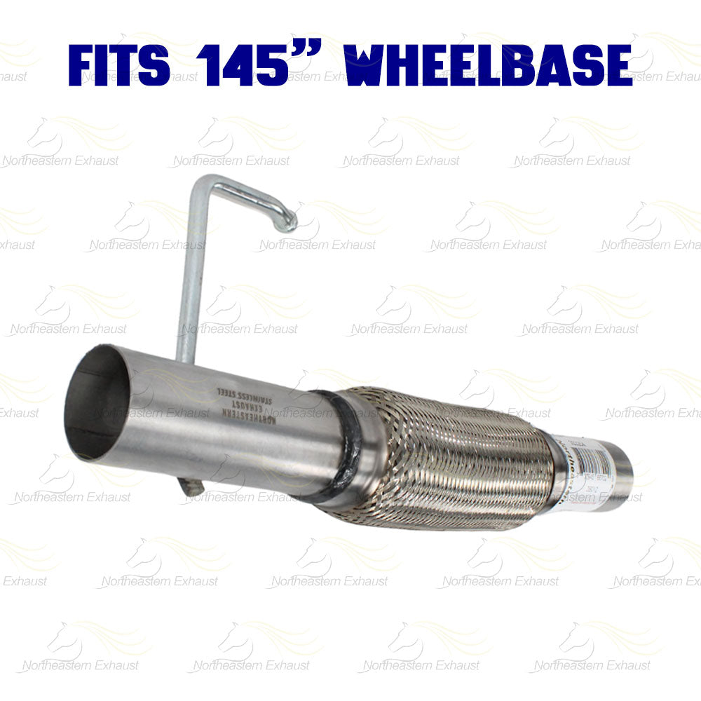 2011-2014 Ford F-150 3.5L 145in WB Stainless Steel Exhaust Resonator & Flex Pipe