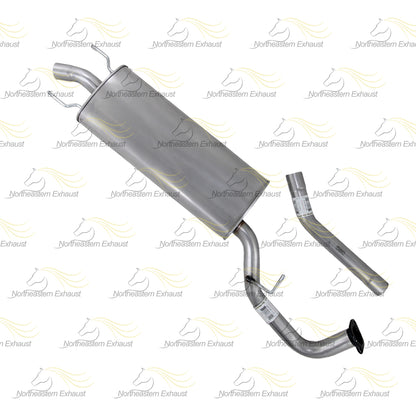 2013-2016 Hyundai Santa Fe Sport 2.0L Stainless Steel Exhaust Muffler Assembly