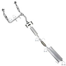 2011-2014 Ford F-150 3.5L 145in WB Pair of Exhaust Catalytic Resonator w/ Flex Pipe & Muffler Kit - EPA Approved