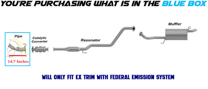2013-2018 Kia Forte 2.0L Exhaust Front Pipe w/ Hanger