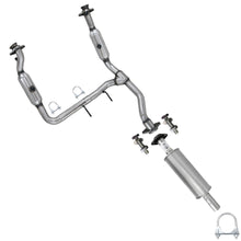 2011-2014 Ford F-150 3.5L 145in WB Pair of Exhaust Catalytic Converter & Resonator Kit - EPA Approved