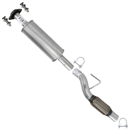 2011-2014 Ford F-150 3.7L 145in WB Stainless Steel Exhaust Resonator and Flex Pipe Kit