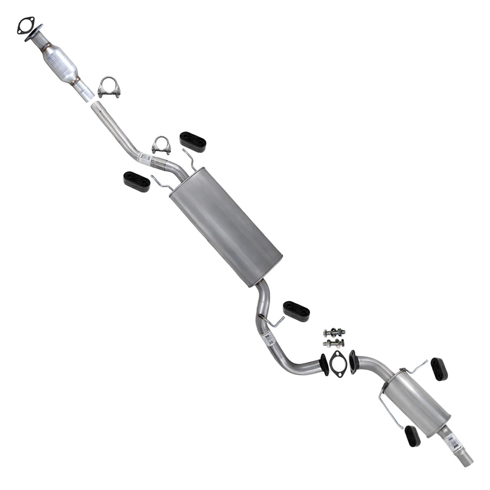 2013-2018 Hyundai Santa Fe Sport 2.4L EPA Catalytic Muffler Assembly Tail Pipe Exhaust System