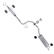 2004-2009 Toyota Prius 1.5L Exhaust Resonator Pipe and Muffler w/ Hangers