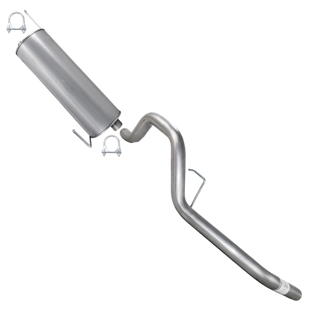 2011-2014 Ford F-150 3.5L and 3.7L Stainless Steel Exhaust Muffler and Tail Pipe Kit