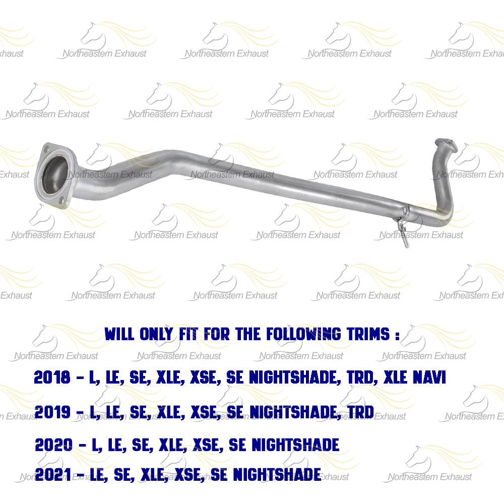 2018-2021 Toyota Camry 2.5L Exhaust Pipe | Direct-fit