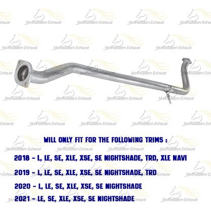 2018-2021 Toyota Camry 2.5L Exhaust Pipe | Direct-fit