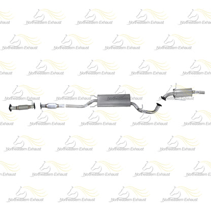 2013-2018 Hyundai Santa Fe Sport 2.4L EPA Front Pipe Catalytic Muffler Tail Pipe Exhaust System