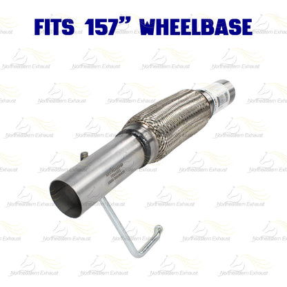 2011-2014 Ford F-150 3.5L 157in WB Stainless Steel Complete Exhaust System Kit - EPA Approved
