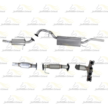 2013-2016 Hyundai Santa Fe Sport 2.4L EPA-Approved Complete Exhaust System