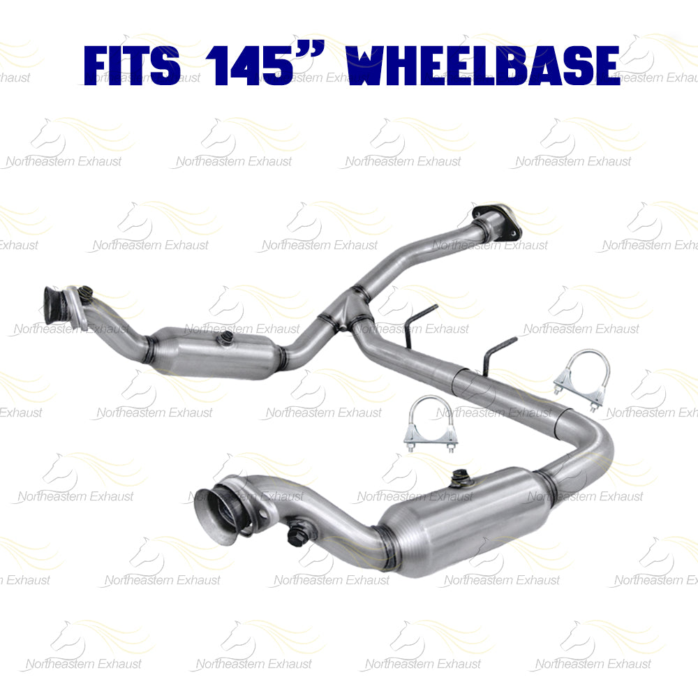 2011-2014 Ford F-150 3.5L 145in WB Stainless Steel Complete Exhaust System Kit - EPA Approved