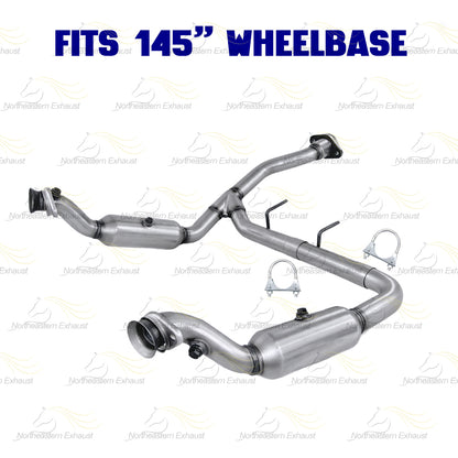 2011-2014 Ford F-150 3.5L 145in WB Stainless Steel Complete Exhaust System Kit - EPA Approved