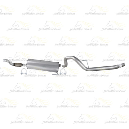 2011-2014 Ford F-150 3.7L Stainless Steel Exhaust Flex Pipe with Muffler & Tail Pipe Kit