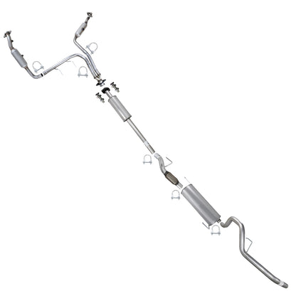 2011-2014 Ford F-150 3.7L 163in WB Stainless Steel Complete Exhaust System - EPA Approved