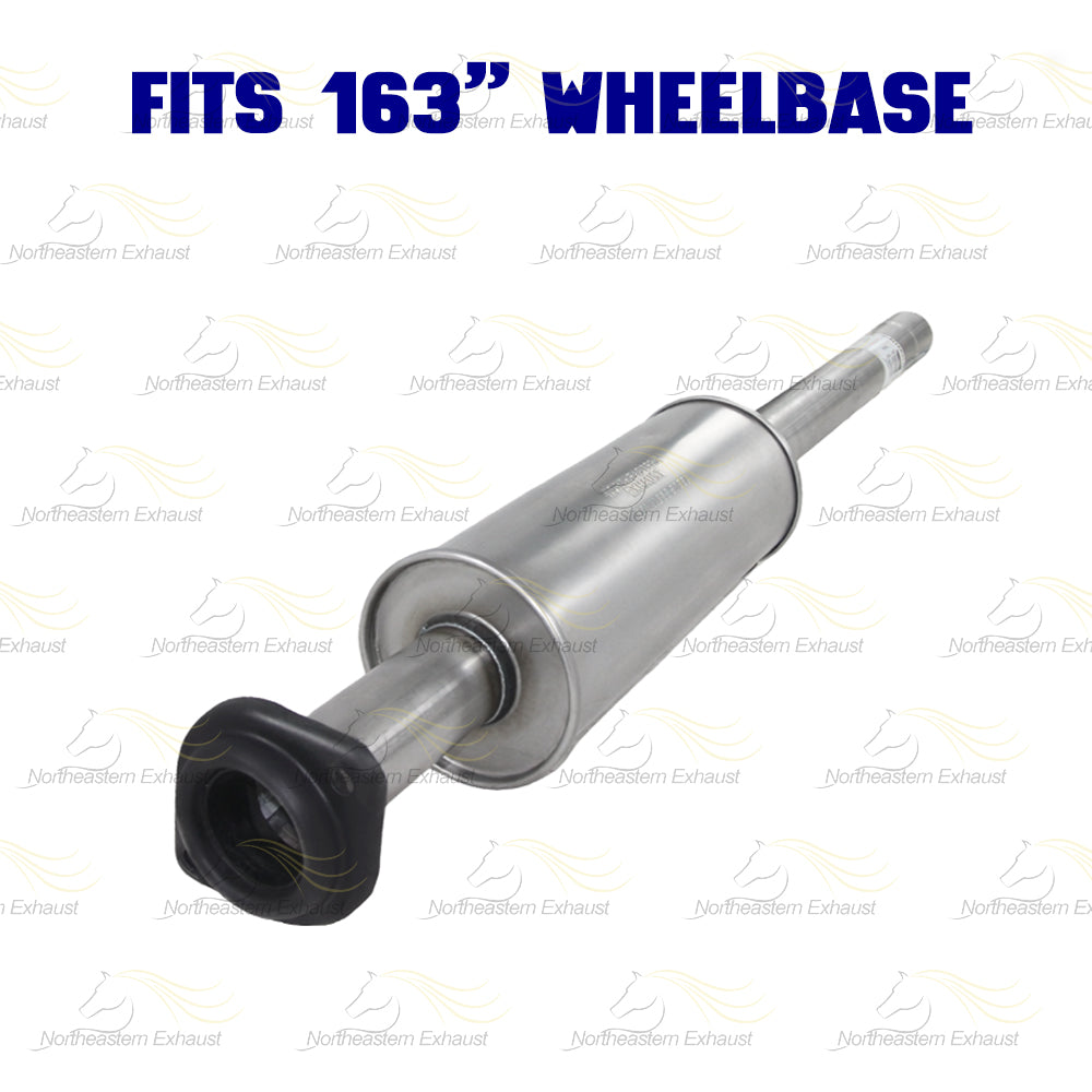 2011-2014 Ford F-150 3.7L 163in WB Stainless Steel Complete Exhaust System - EPA Approved
