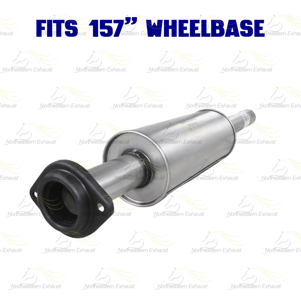 2011-2014 Ford F-150 3.7L 157in WB Stainless Steel Complete Exhaust System - EPA Approved