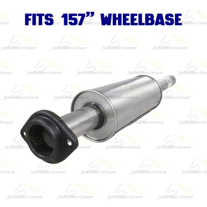 2011-2014 Ford F-150 3.7L 157in WB Stainless Steel Complete Exhaust System - EPA Approved