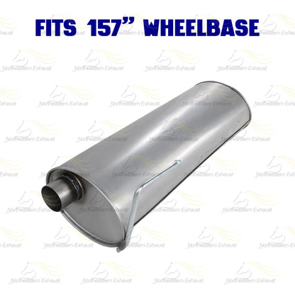 2011-2014 Ford F-150 3.7L 157in WB Stainless Steel Complete Exhaust System - EPA Approved