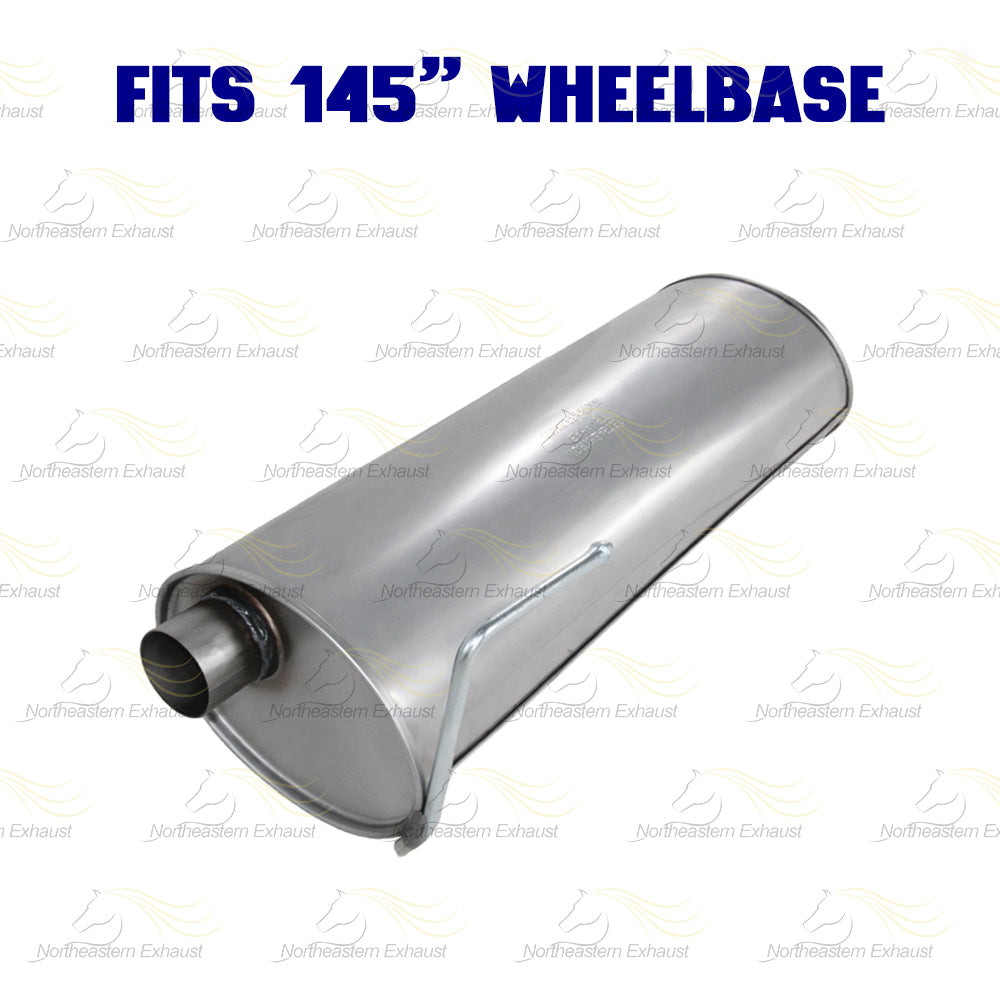 2011-2014 Ford F-150 3.7L 145in WB Stainless Steel Complete Exhaust System - EPA Approved