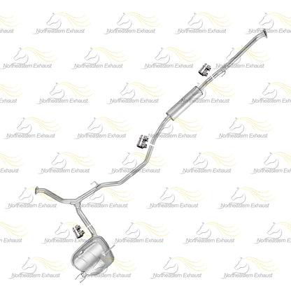 2018-2020 Honda Accord 1.5L Exhaust Muffler Assembly