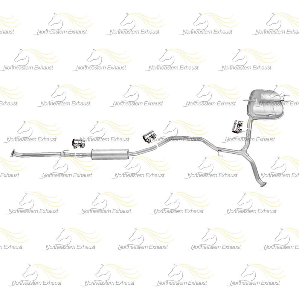 2018-2020 Honda Accord 1.5L Exhaust Muffler Assembly