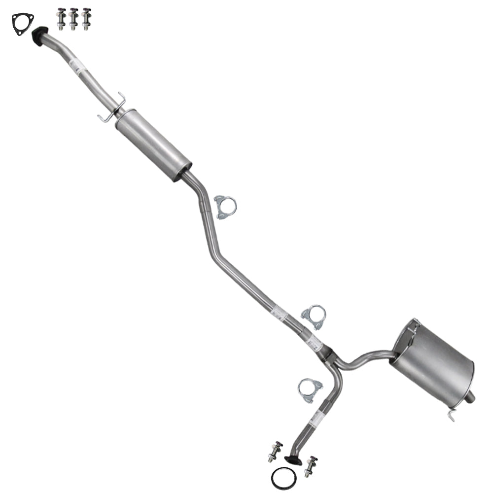 2009-2014 Acura TSX 2.4L SEDAN Stainless Steel Exhaust Muffler Assembly