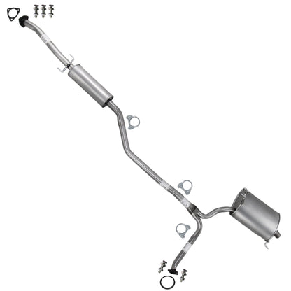 2009-2014 Acura TSX 2.4L SEDAN Stainless Steel Exhaust Muffler Assembly