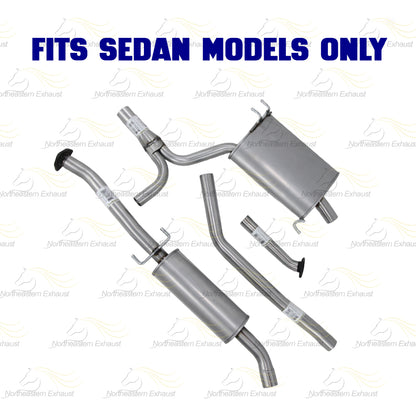 2009-2014 Acura TSX 2.4L SEDAN Stainless Steel Exhaust Muffler Assembly