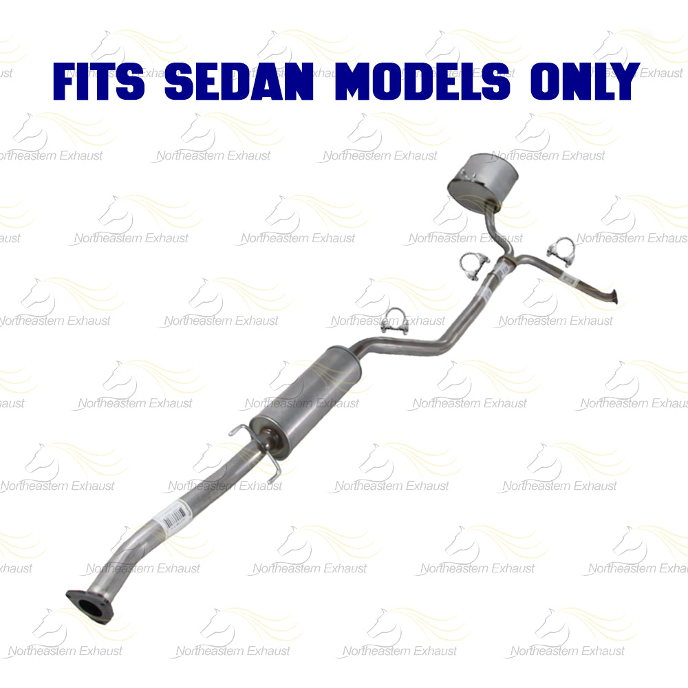 2009-2014 Acura TSX 2.4L SEDAN Stainless Steel Exhaust Muffler Assembly