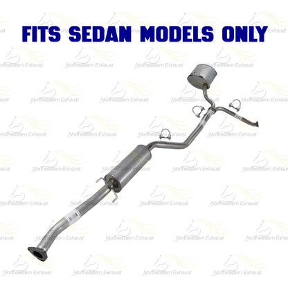 2009-2014 Acura TSX 2.4L SEDAN Stainless Steel Exhaust Muffler Assembly